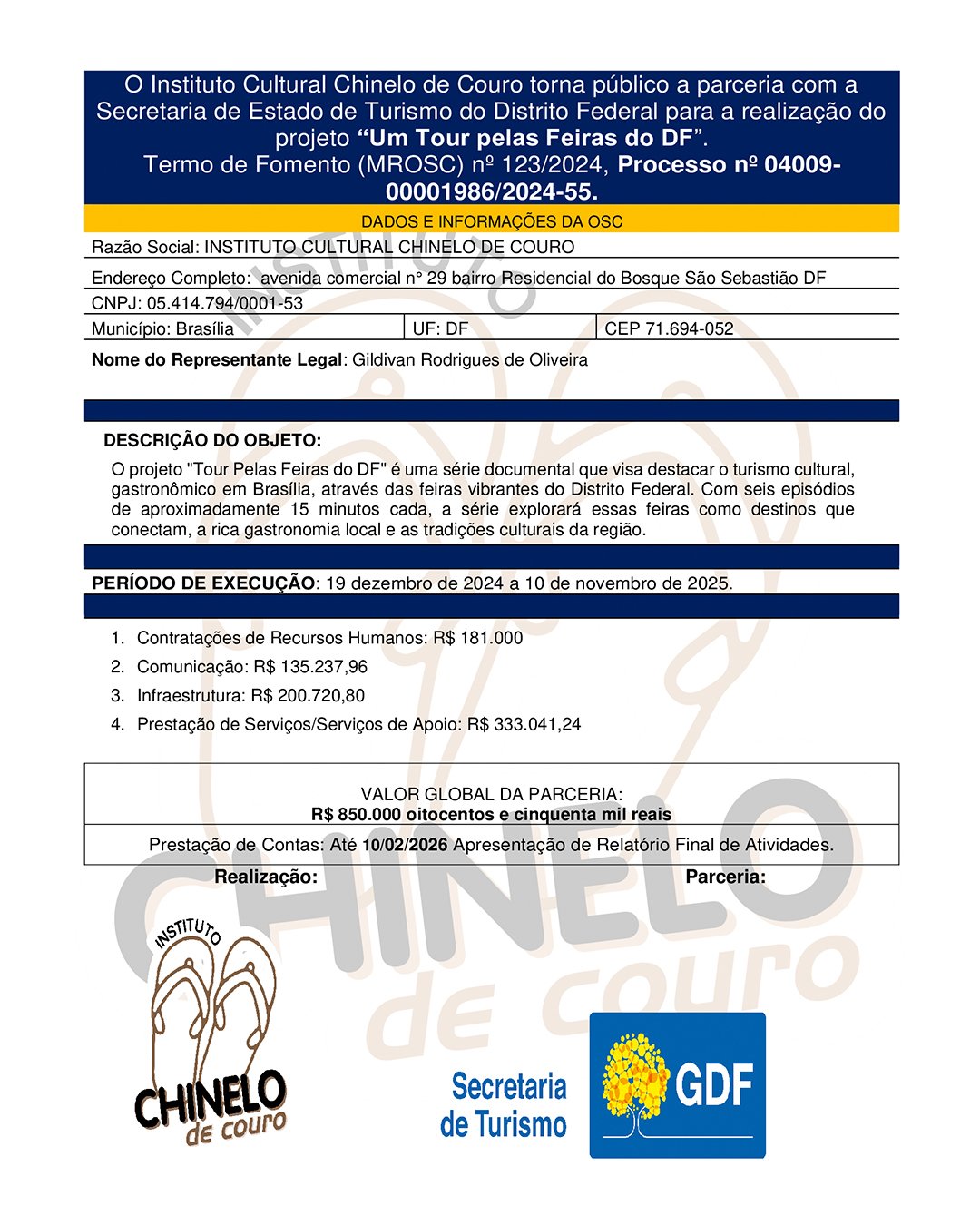 Um Tour pelas Feiras do DF